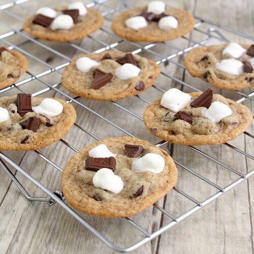 1. S'mores Cookies