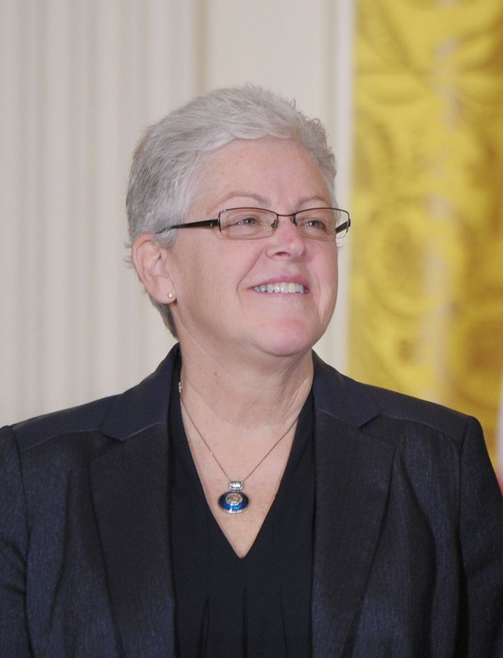 Gina McCarthy, US President Barack Obama's nominee to run the Environmental Protection Agency(EPA) is seen during her nomination announcement on March 4, 2013 in the East Room of the White House in Washington, DC. AFP PHOTO/Mandel NGAN (Photo credit should read MANDEL NGAN/AFP/Getty Images)