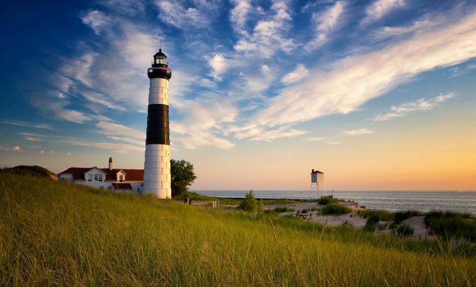 Sunset At Big Sable Point