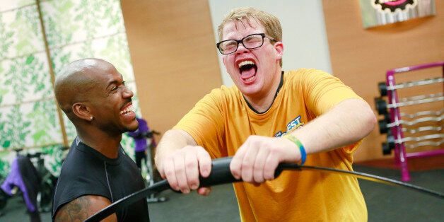 THE BIGGEST LOSER -- 'Down To The Wire' Episode 1411 -- Pictured: (l-r) Dolvett Quince, Jackson Carter -- (Photo by: Trae Patton/NBC/NBCU Photo Bank via Getty Images)
