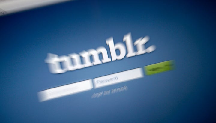 Log in, Tumblr