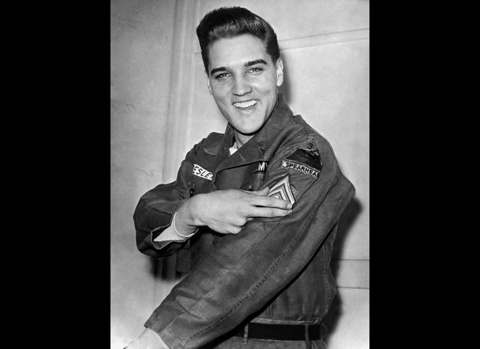 (FILES) Rock'n roll legend Elvis Presley