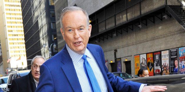 NEW YORK, NY - MARCH 24: Bill O'Reilly is seen on March 24, 2015 in New York City. (Photo by Patricia Schlein/Star Max/GC Images)