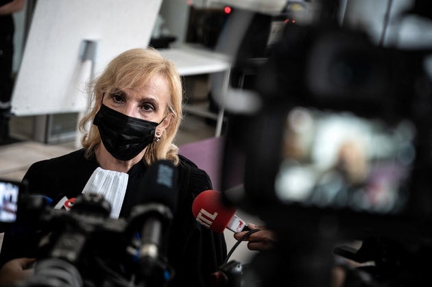 L'avocat Janine Bonaggiuntan qui représente Valérie Bacot à son procès, le 21 juin 2021 au tribunal de Chalon-sur-Saône