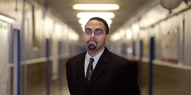 John King who will be the Senior Deputy Commissioner for P-12 Education at the New York State Education Department is seen posing in one of the schools he works in Brooklyn. (Photo by Mecea/NY Daily News via Getty Images)