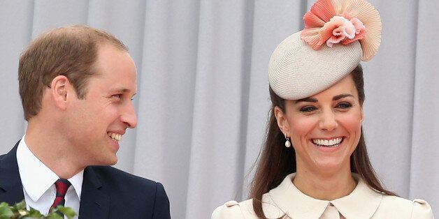 Attending a ceremony to commemorate the centenary of the start of the First World War, Britain's Duke and Duchess of Cambridge, at the Cointe Inter-allied Memorial, Liege, Belgium, commemorating the 100th anniversary of the start of the First World War, Monday Aug. 4, 2014. The ceremony pays homage to the victims of the First World War, both soldiers and civilians, from Belgium and abroad, who lost their lives on Belgian soil. (AP Photo / Chris Jackson, Pool)