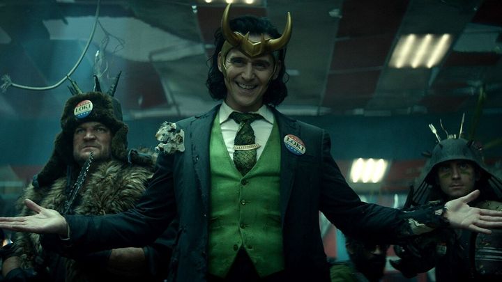 Tom Hiddleston as Loki in the Disney+ series Loki