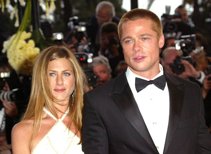 Jennifer Aniston and Brad Pitt were married between 2000 and 2005.