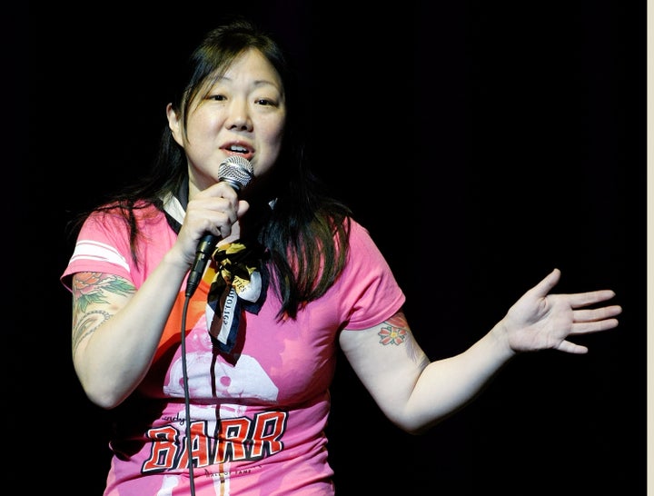 LAS VEGAS - SEPTEMBER 17: Comedian/actress Margaret Cho performs at The Pearl concert theater at the Palms Casino Resort September 17, 2010 in Las Vegas, Nevada. (Photo by Ethan Miller/Getty Images)