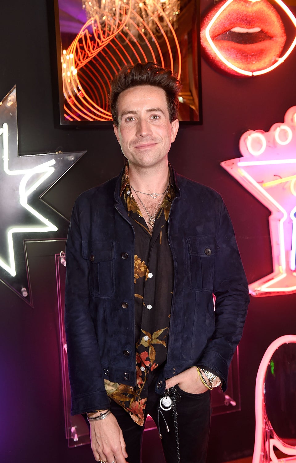 Nick Grimshaw lors d'un événement Pride à