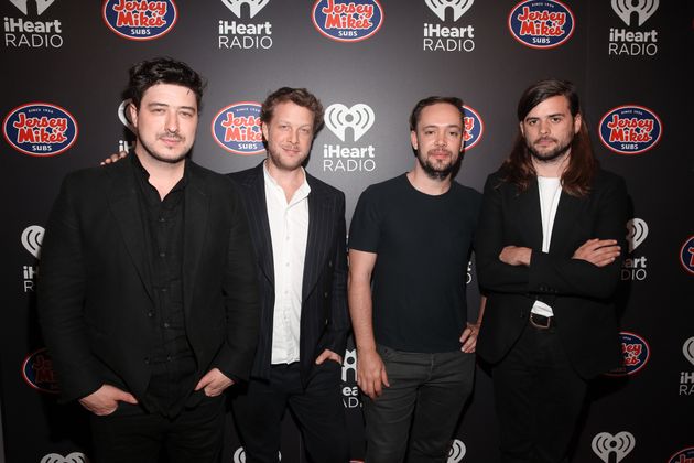 Winston with his former Mumford & Sons bandmates