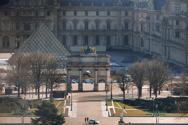 Le Carrousel du Louvre, le 3 février 2017