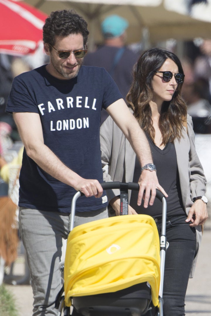 Borja Sémper, y Bárbara Goenaga en Málaga en 2016.
