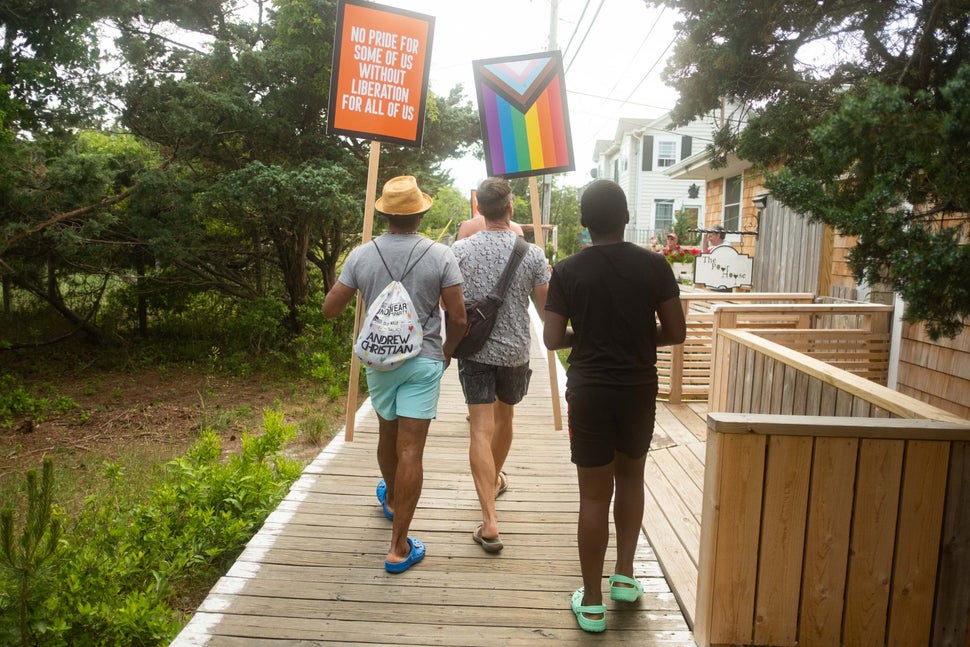 The Progress Pride Parade.