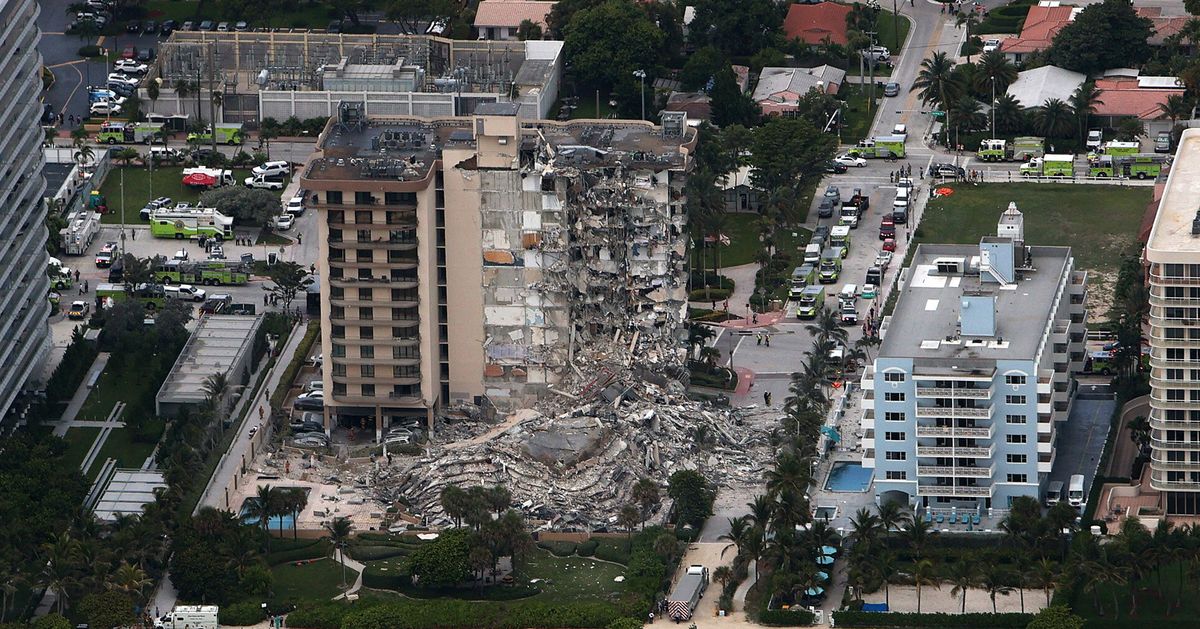 Many Feared Dead After Florida Beachfront Building Partially Collapses