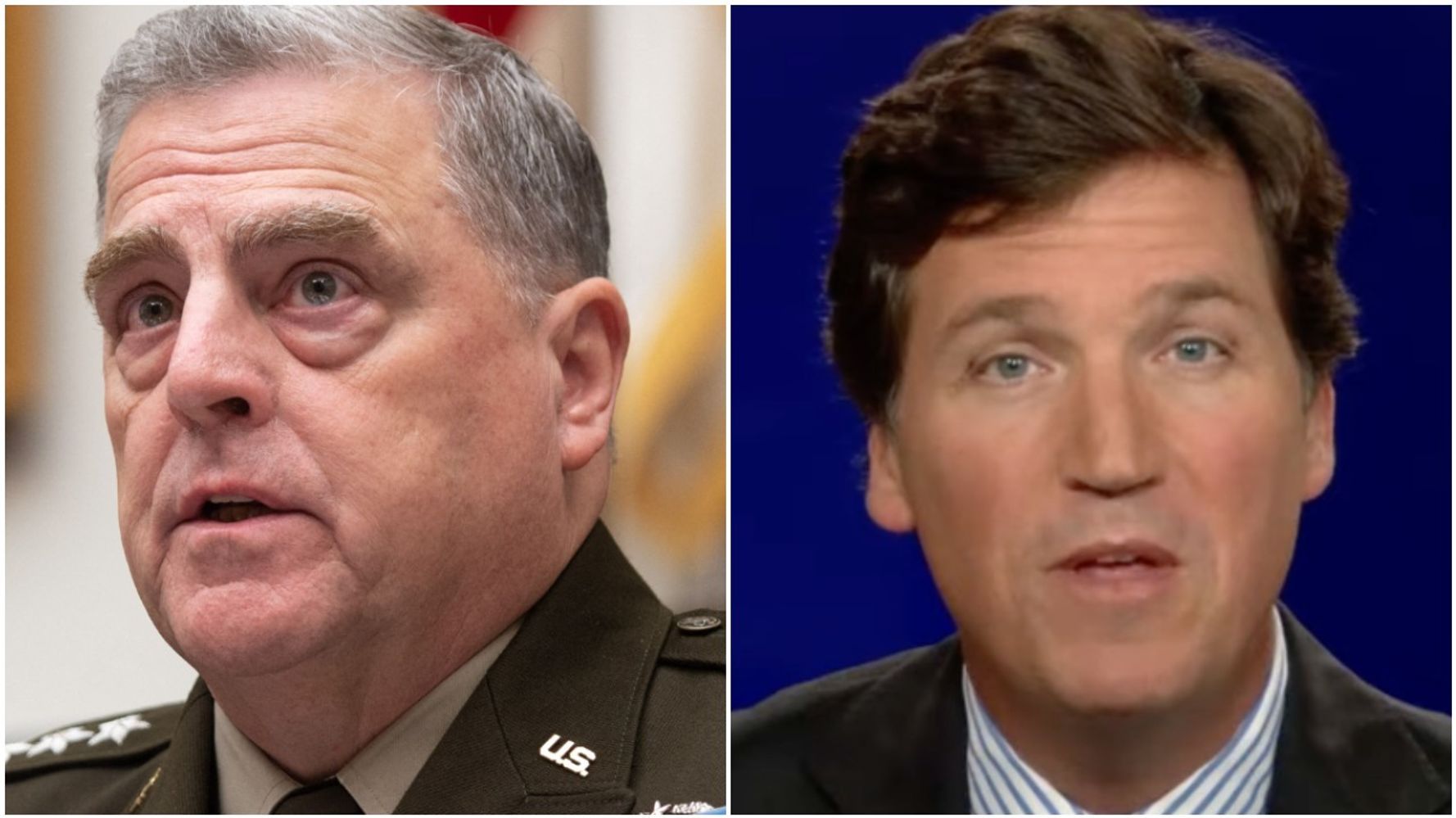 'Coward' Tucker Carlson Torched For Calling Top U.S. General 'A Pig' And 'Stupid'