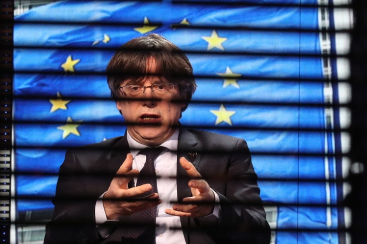 El expresidente de la Generalitat de Catalunya, Carles Puigdemont