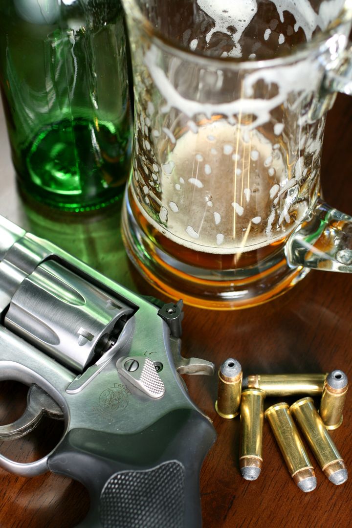 beer and guns don't mix.
