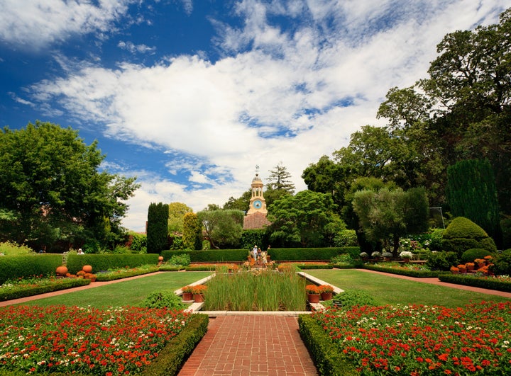 San Francisco, Filoli is an historic site of National Trust for Historic Preservation and one of finest remaining country estates of early 20th century.