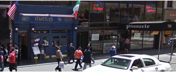 5. O’Neill’s Irish Pub - 729 3rd Ave (NYC)