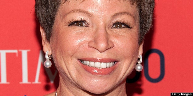 NEW YORK, NY - APRIL 23: Valerie Jarrett attends the 2013 Time 100 Gala at Frederick P. Rose Hall, Jazz at Lincoln Center on April 23, 2013 in New York City. (Photo by D Dipasupil/FilmMagic)