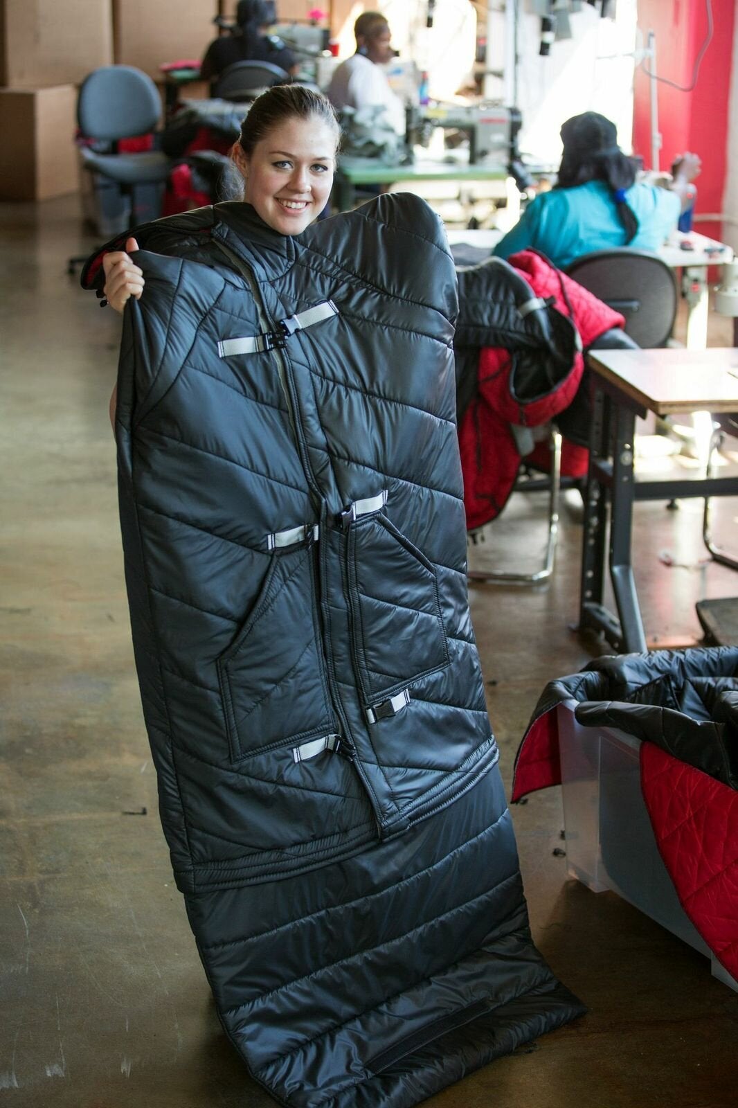 Sleeping Bag Coat Designed For The 