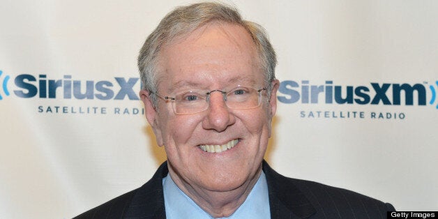 NEW YORK, NY - MARCH 30: Steve Forbes, President/CEO of Forbes Media, visits the SiriusXM Studio on March 30, 2012 in New Yo