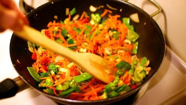 Maximize STIR-FRYING with the right equipment. A wok kit. 