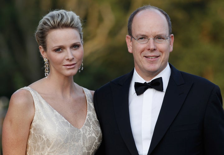 Charlene y Alberto de Mónaco.