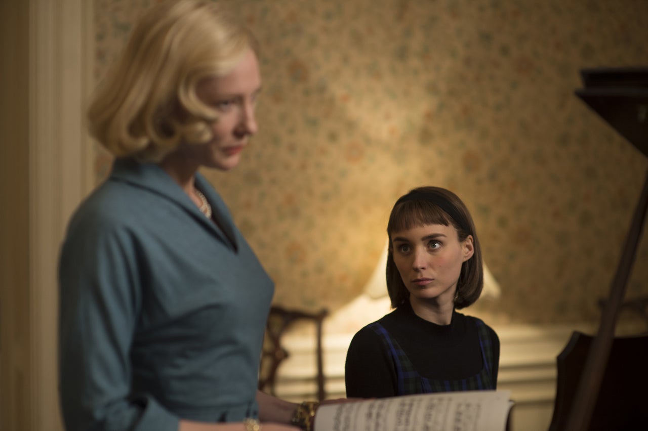 Cate Blanchett and Rooney Mara in Carol