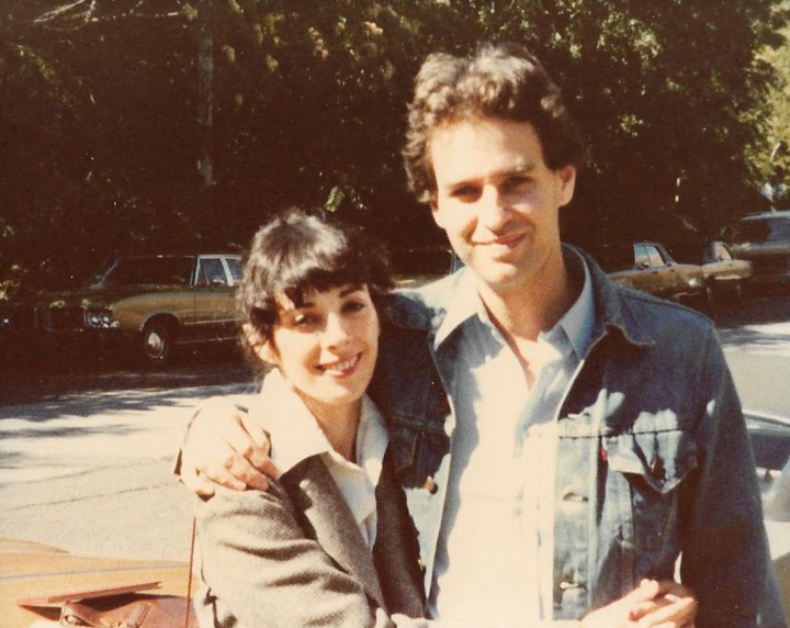 The author and Steve in the West Village in New York City in 1978.