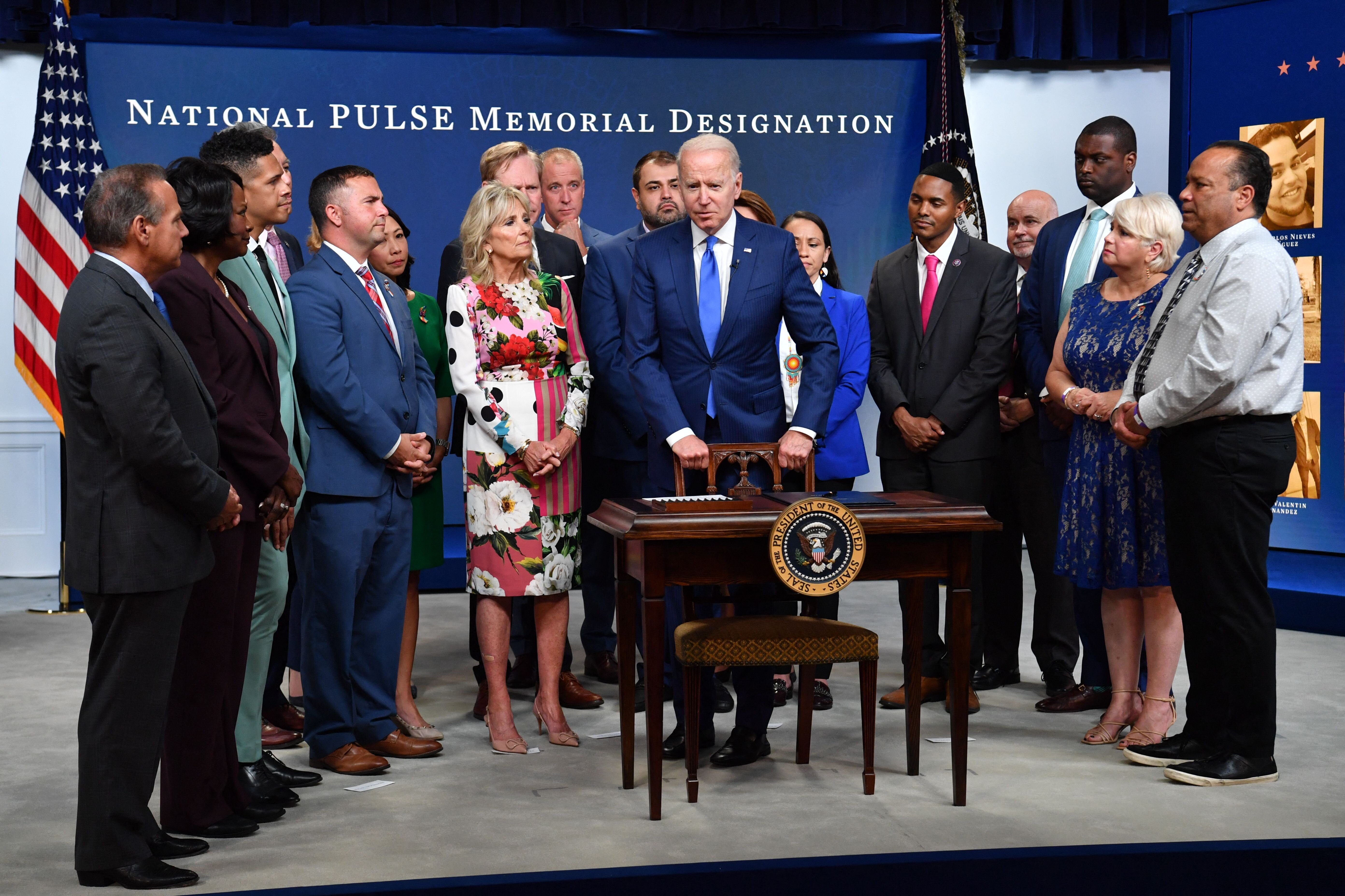 Biden Addresses Florida Building Collapse During Pulse Nightclub ...