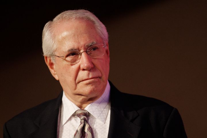 Democratic presidential hopeful and former Alaska Sen. Mike Gravel speaks at the "Take Back America" political conference in Washington, in this Tuesday, June 19, 2007, file photo. (AP Photo/Charles Dharapak, File)