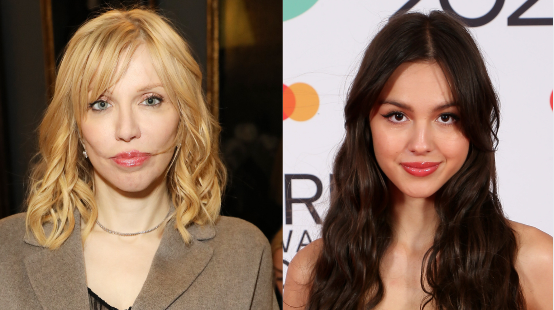 Courtney Love Demands 'Rude' Olivia Rodrigo Send Her Flowers For Copying Album Cover