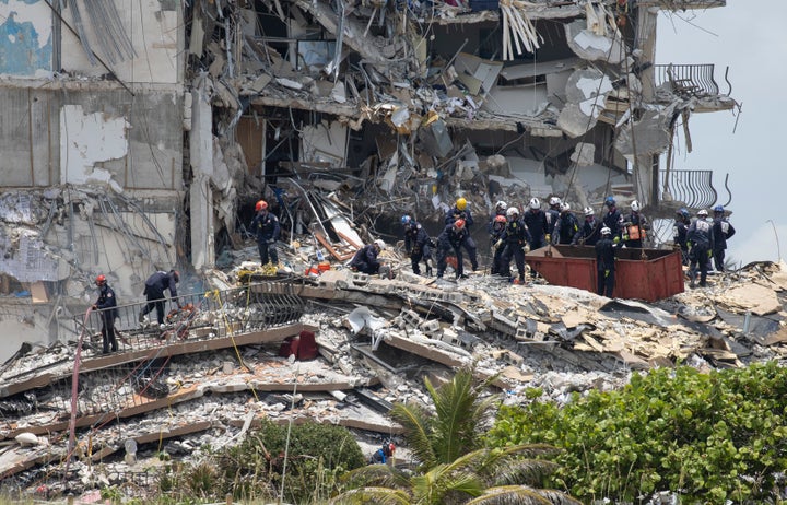 Over 150 people have been reported as missing as search-and-rescue efforts continue with rescue crews from across Miami-Dade