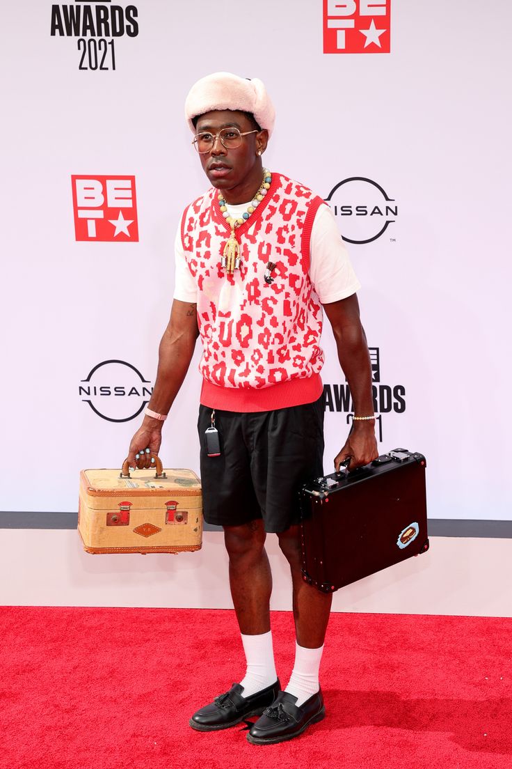 Tyler, the Creator attends the BET Awards 2021.