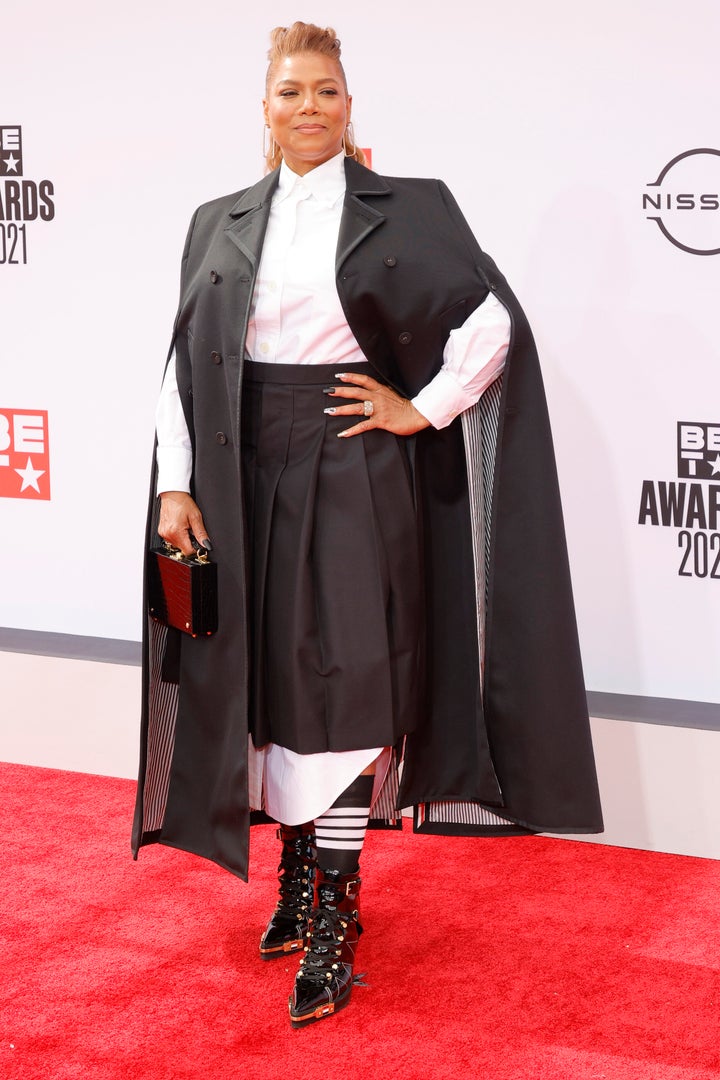 Queen Latifah at the 2021 BET Awards.