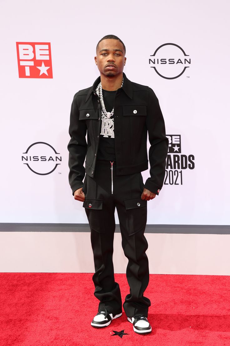 Roddy Ricch attends the BET Awards 2021.