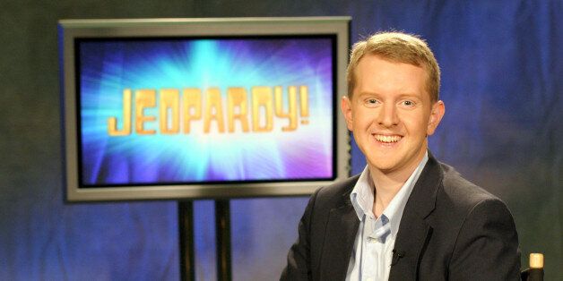UNDATED: Ken Jennings poses in this undated handout photo. Jennings finally lost on Jeopardy after becoming the biggest money winner in TV game show history, earning $2,520,700 over a 74-game run. The show was broadcast on November 30. (Photo by Jeopardy Productions via Getty Images) 