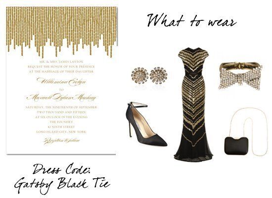 Dress Code: Gatsby Black Tie