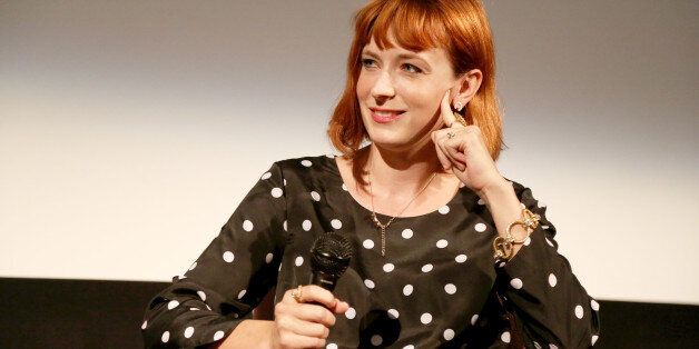SANTA MONICA, CA - OCTOBER 12: Writer/Director Diablo Cody speaks onstage during the Q&A after a Los Angeles special screening of her film 'Paradise' at Aero Theatre on October 12, 2013 in Santa Monica, California. (Photo by Rachel Murray/Getty Images)