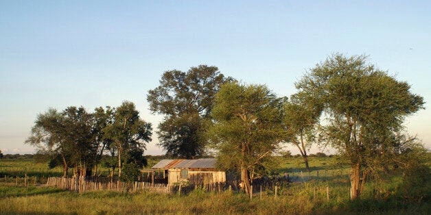 Wooden house, Gran Chaco, Paraguay