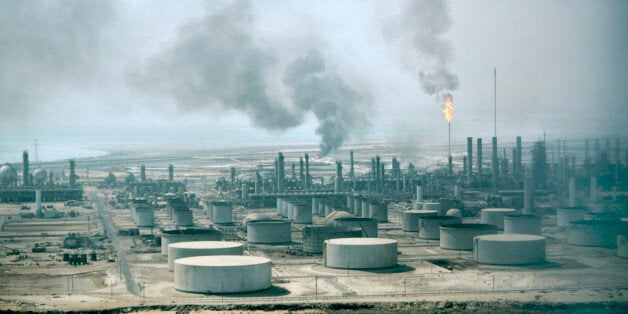 The Aramco Oil Refinery in Dahran, Saudi Arabia, Middle East. (Photo by: MyLoupe/UIG via Getty Images)