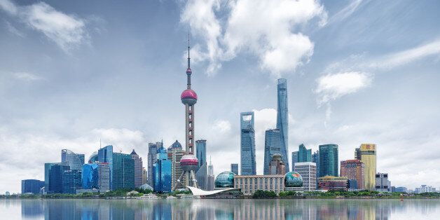 China Shanghai city scenery