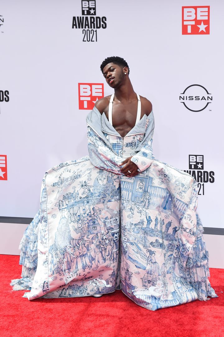 Lil Nas X makes his way into the BET Awards