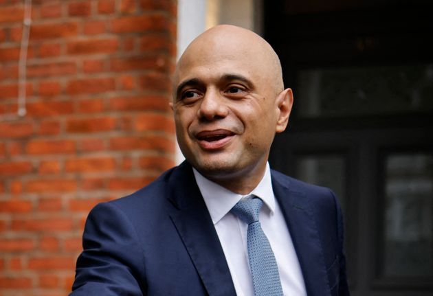 Newly appointed Health Secretary Sajid Javid leaves his residence in southwest London on June 28, 2021. (Photo by Tolga Akmen / AFP) (Photo by TOLGA AKMEN/AFP via Getty Images)