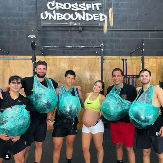 Michelle Duboc, professionnelle du CrossFit aux Etats-Unis, épate sa salle de sport à chacun de ses entraînements.