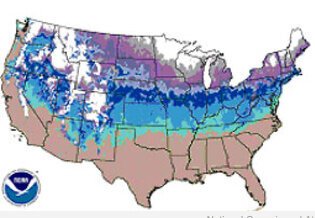 Christmas Snow Map: Where Snow Is Most Likely | HuffPost Latest News