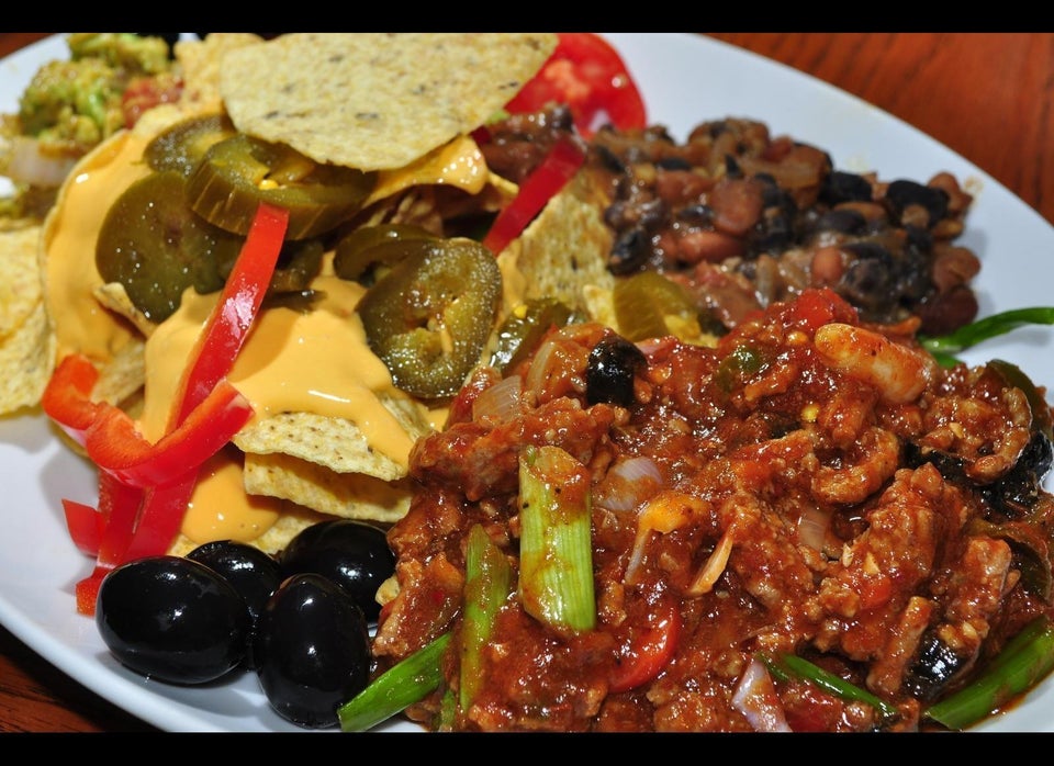 Baja Fresh Nachos, Charboiled Steak