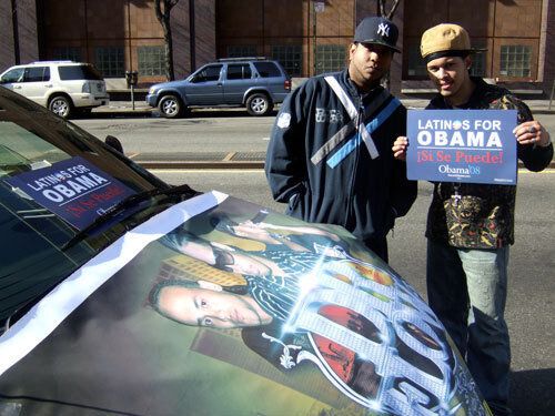 Obama Caravan Poaches Latino Hillary Supporters HuffPost Latest News